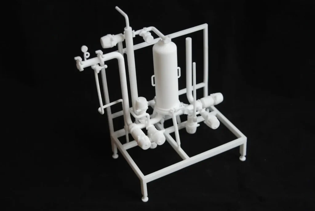 Makieta przemysłowa Druk 3D SLS (10) Instalacja